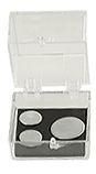 Nano-Tec AB1 AFM magnetic disc storage box for one AFM disc, 32x32x15mm